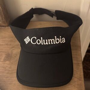 Columbia Black Sports Visor
